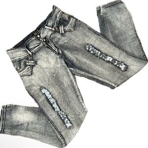 Bour Jeans Distressed Denim Size 11